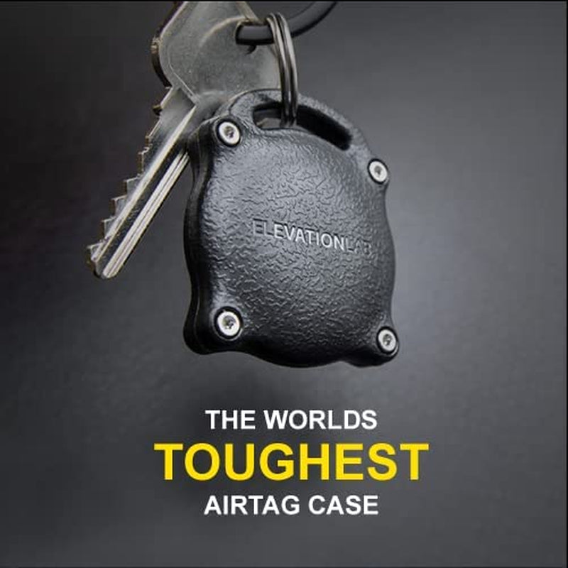 Tagvault™ Airtag Keychain Set (2 Pack) - Original Waterproof Airtag Case | Durable and Ultra-Compact Design